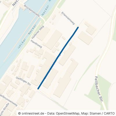 Bernhardslaicher Weg Remseck am Neckar Aldingen 