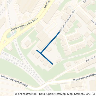 Camillo-Sitte-Straße Saarbrücken St Johann 