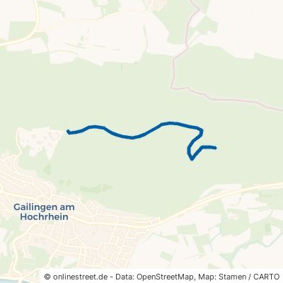Bergweg Gailingen am Hochrhein 