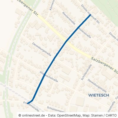 Lessingstraße Rheine Wietesch/Schleupe 