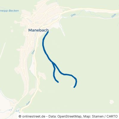 Hermannsteiner Weg Ilmenau 