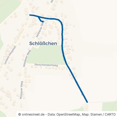 Oberer Weg Amtsberg Schlößchen 