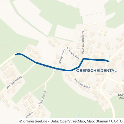 Reisenbacher Straße Mudau Scheidental 