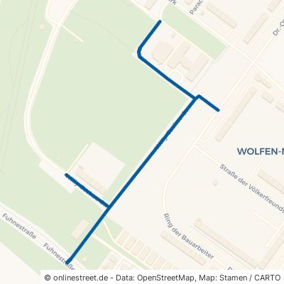 Willy-Sachse-Straße Bitterfeld-Wolfen Wolfen 