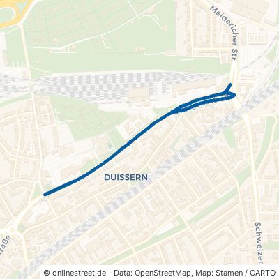 Wintgensstraße Duisburg Duissern 
