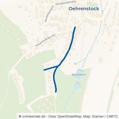 Neustädter Straße Ilmenau Oehrenstock 