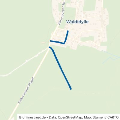 Baudenweg Altenberg Waldidylle 
