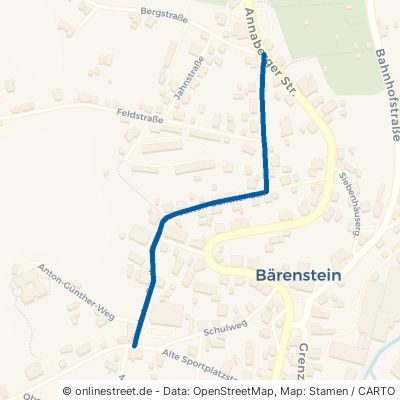 Anton-Günther-Straße Bärenstein 