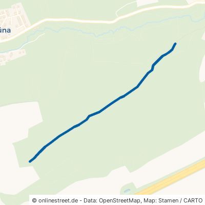 Pfaffenweg Hartmannsdorf Grüna 