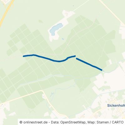 Ober-Röder Weg Babenhausen Sickenhofen 