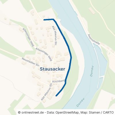 Uferstraße Kelheim Stausacker 