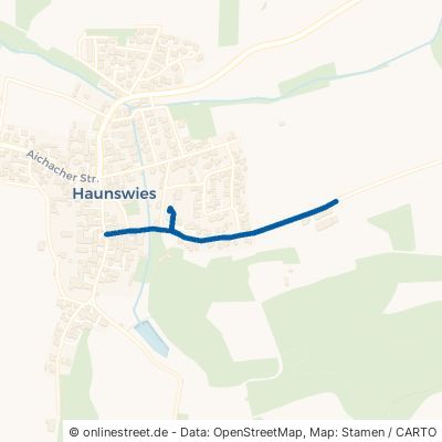 Zeller Straße Affing Haunswies 