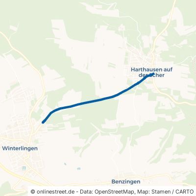 Winterlinger Straße Winterlingen Harthausen Harthausen