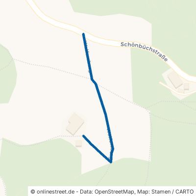 Wolfersberg Kappelrodeck Ortsgebiet 