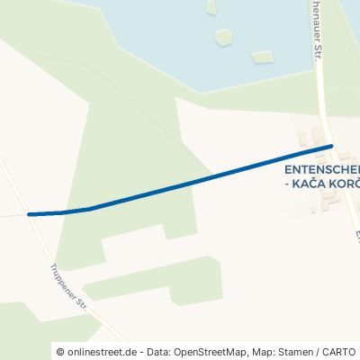 Waldweg Königswartha Entenschänke 