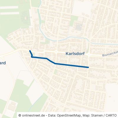 Neutharder Straße Karlsdorf-Neuthard Karlsdorf 