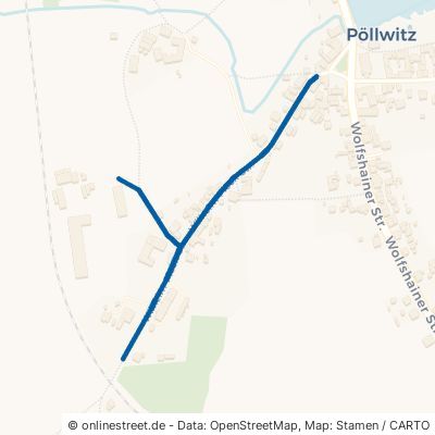Wilhelm-Pieck-Straße Zeulenroda-Triebes Pöllwitz 