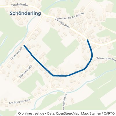 Birkenstraße Schondra Schönderling 