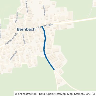 Ober Straße Bidingen Bernbach 