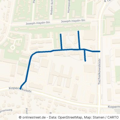 Johannes-Kepler-Straße Rostock Gartenstadt/Stadtweide 