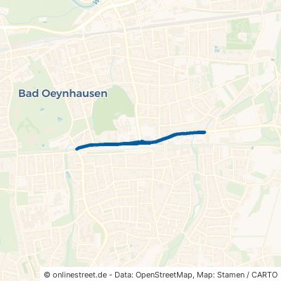 Weserstraße 32545 Bad Oeynhausen Innenstadt Gohfeld