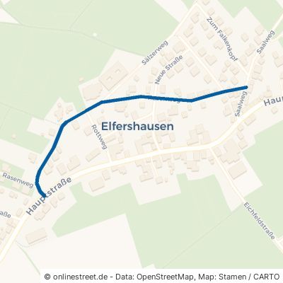 Rasenweg Malsfeld Elfershausen 
