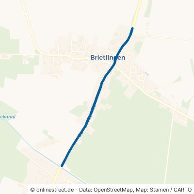 Bundesstraße Brietlingen 