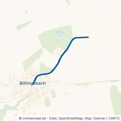 Lentersweiler Straße Blaufelden Billingsbach 
