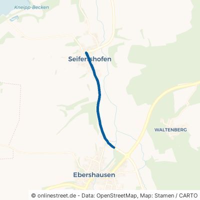 Haseltalstraße Ebershausen Seifertshofen 