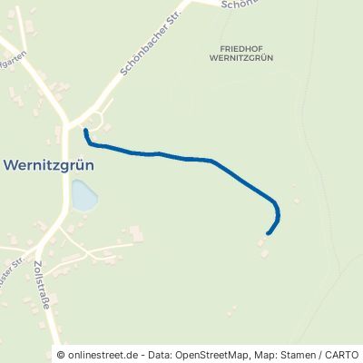 Weg Zum Paschersberg Markneukirchen Wernitzgrün 