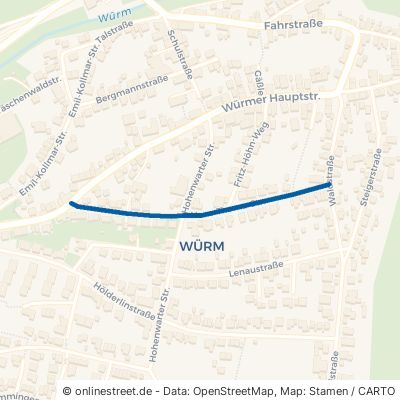 Hans-Thoma-Straße Pforzheim Würm 