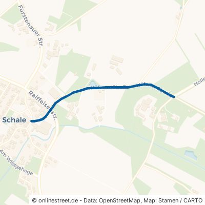 Höfener Straße Hopsten Schale 