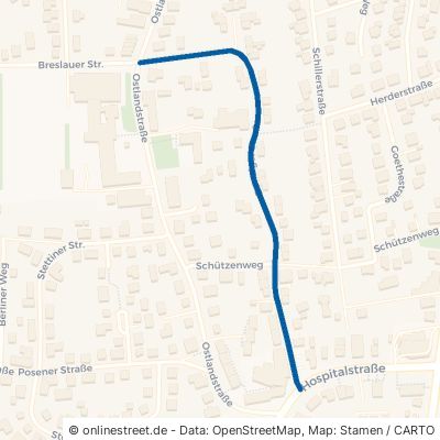 Danziger Straße 28790 Schwanewede Heidesiedlung 