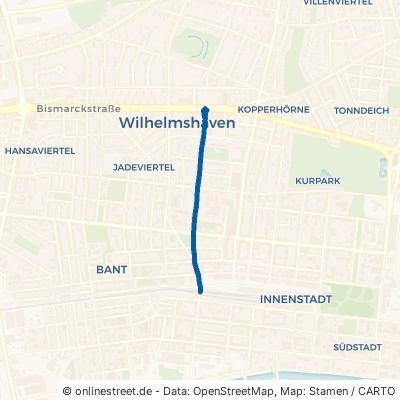 Mitscherlichstraße Wilhelmshaven Innenstadt 