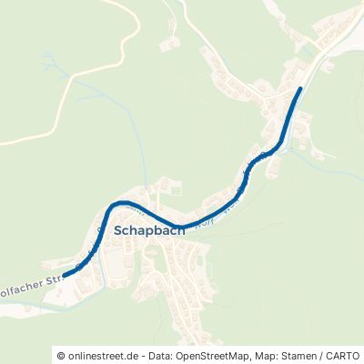 Dorfstraße 77776 Bad Rippoldsau-Schapbach Schapbach Schapbach