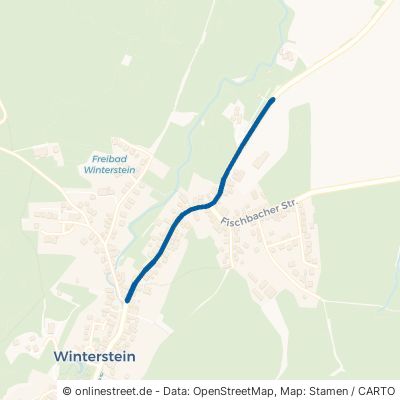 Rennsteigstr. Waltershausen Winterstein 