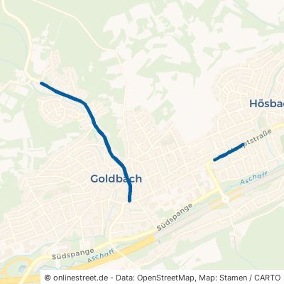 Hauptstraße Goldbach Unterafferbach 