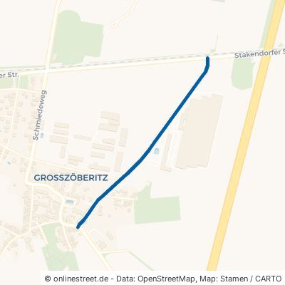 Teckentrupstraße Zörbig Großzöberitz 