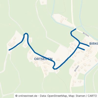 Ortseifener Straße Morsbach Ortseifen 