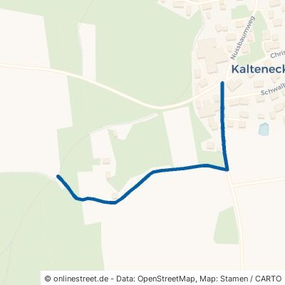 Zeller Straße Albaching Kalteneck 