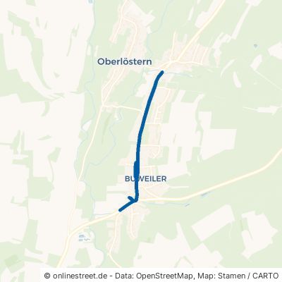 Löstertalstraße Wadern Buweiler 