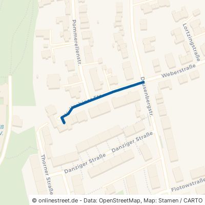 Hultschiner Straße Bochum Wiemelhausen 