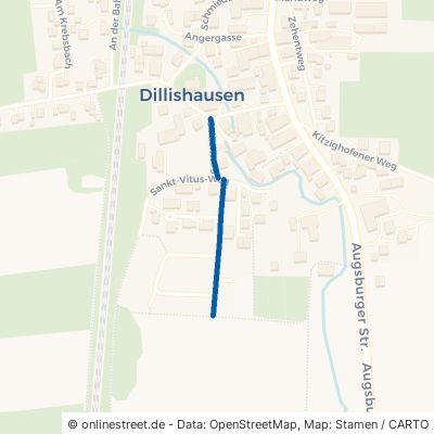 Salachweg Lamerdingen Dillishausen 