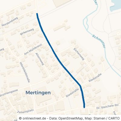 Mühlfeldstraße Mertingen 