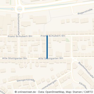 August-Halm-Straße 70195 Stuttgart Botnang Botnang