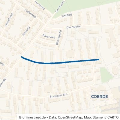 Gleiwitzer Straße Münster Coerde 