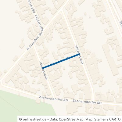 Kurze Straße Bitterfeld-Wolfen Holzweißig 