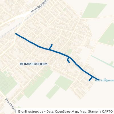 Lange Straße Oberursel (Taunus) Bommersheim 