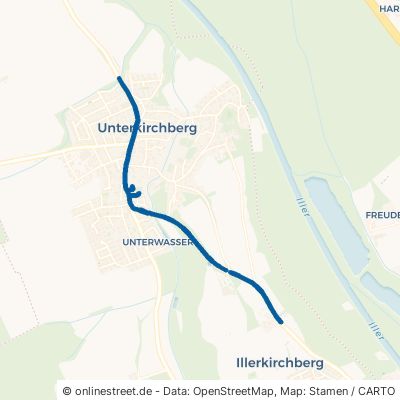 Hauptstraße Illerkirchberg Unterkirchberg 