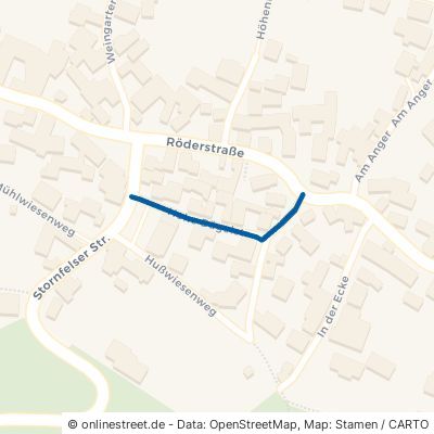 Hohe Bügelstraße Schotten Einartshausen 